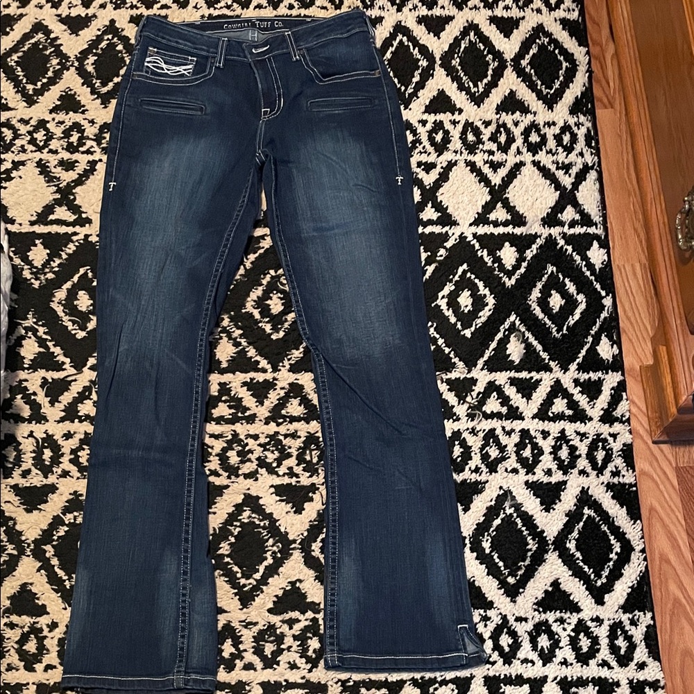 Cowgirl Tuff front pocket jeans 30 XL